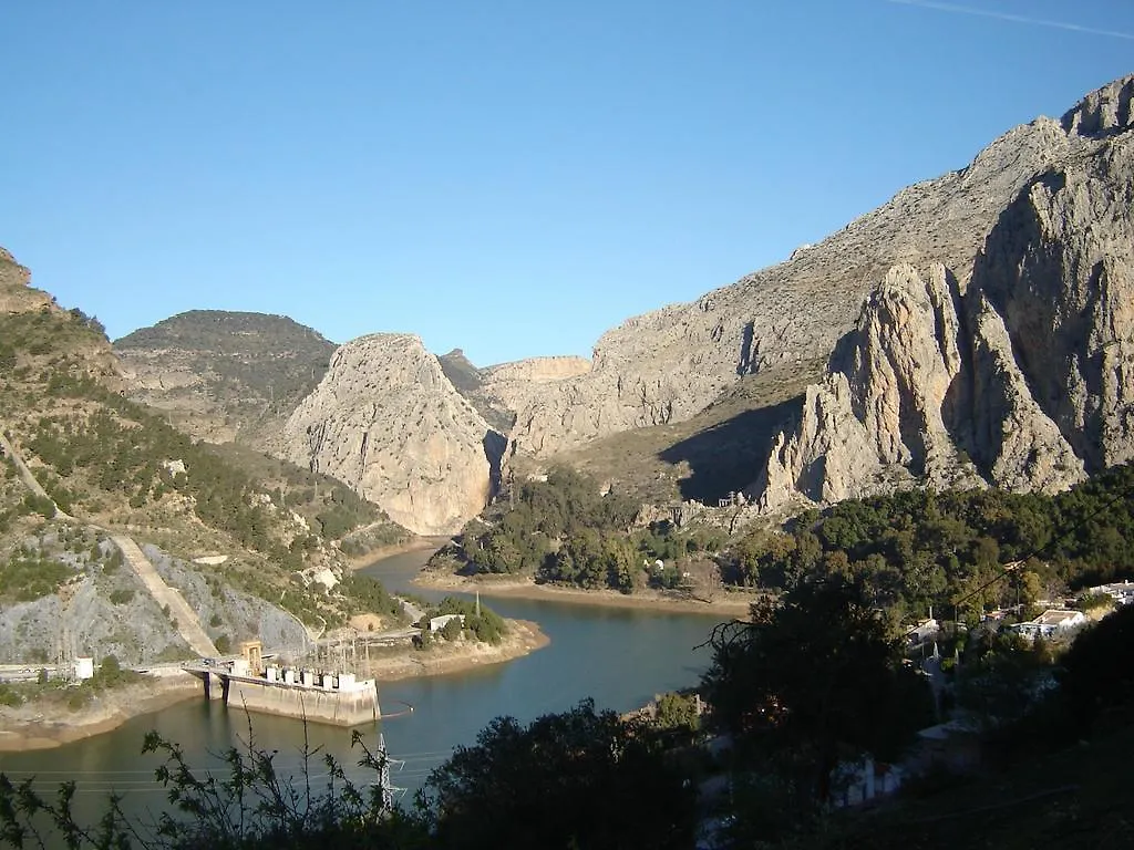 Affittacamere La Casilla- La Almona Chica El Chorro Casa di campagna
